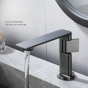 Robinet de salle de bain-Robinet d'eau chaude et froide-1