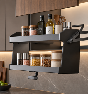 Kitchen Adjustable Lift Basket