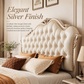 Classic French-Style Upholstered Bed Frame