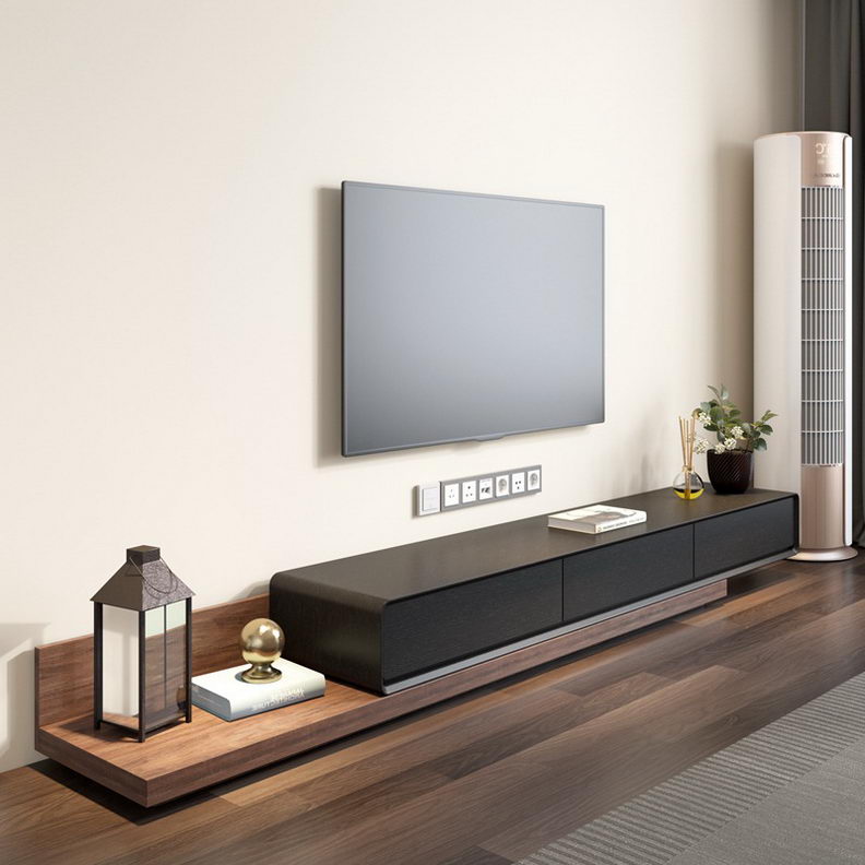 Meuble TV extensible, design minimaliste moderne