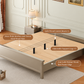 Classic French-Style Upholstered Bed Frame