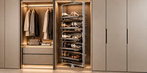 360° Rotating Shoe Rack